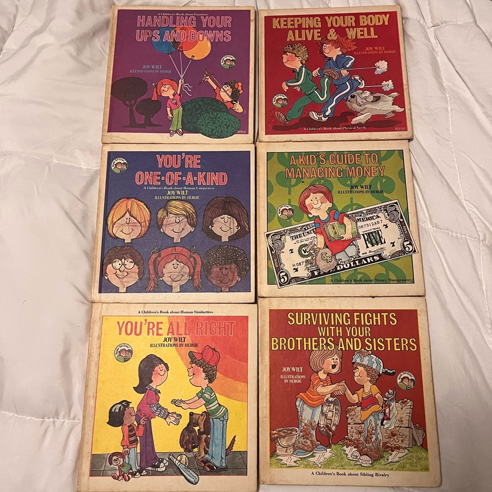 Vintage 1970’s Ready-Set-Grow Books